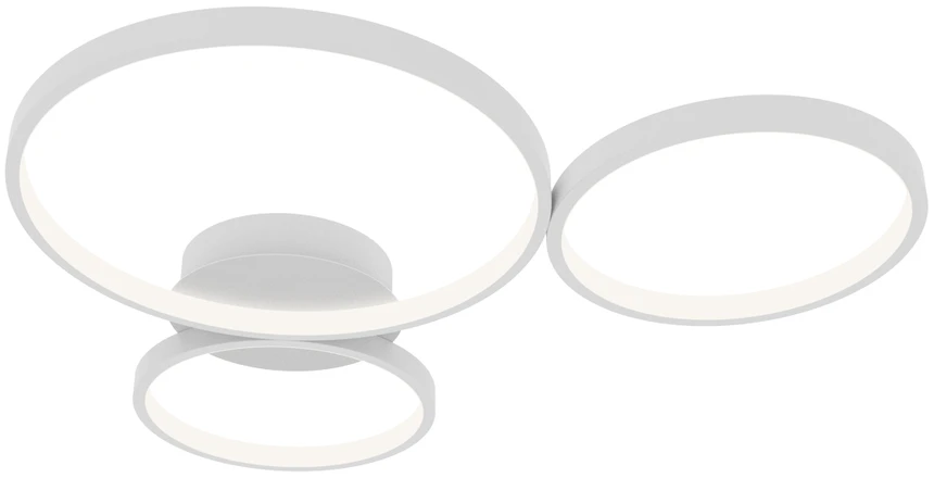 Lubinis šviestuvas 40W LED paviršinis šviestuvas MAVER, baltas, 3000/4000/6000K