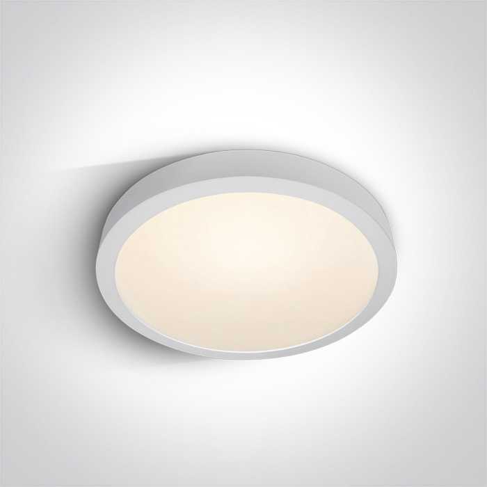 Lubinis šviestuvas 40W LED plafonas, baltas, 2700/3000/4000K, 62140F/W/V