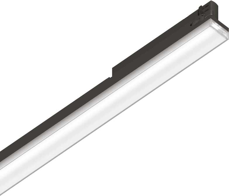 40W linijinis šviestuvas į 3 fazių bėgelius DISPLAY, juodas, 3000K, 283050