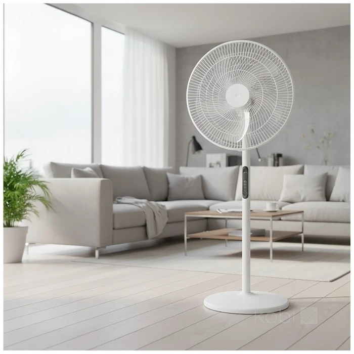 40W pastatomas ventiliatorius VIENTO-R, baltas