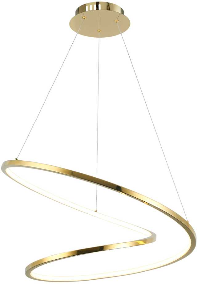 41W LED pakabinamas šviestuvas SATELLITE, aukso sp., 3000K, 4281300
