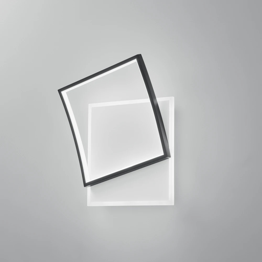 42W LED lubinis šviestuvas AYRTON, juodas, CCT