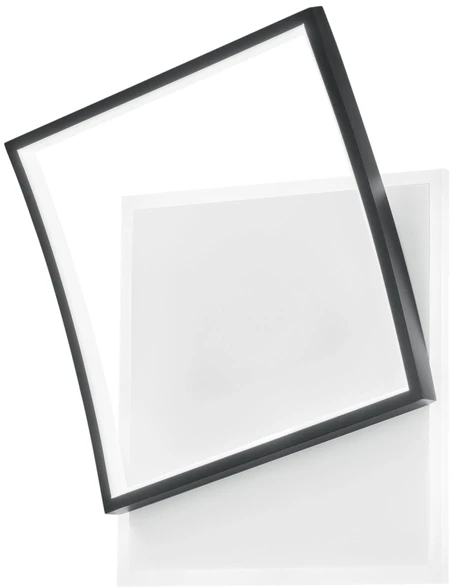 42W LED lubinis šviestuvas AYRTON, juodas, CCT