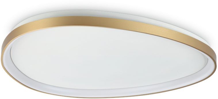42W LED lubinis šviestuvas GEMINI, žalvario sp., 4000K, 372112