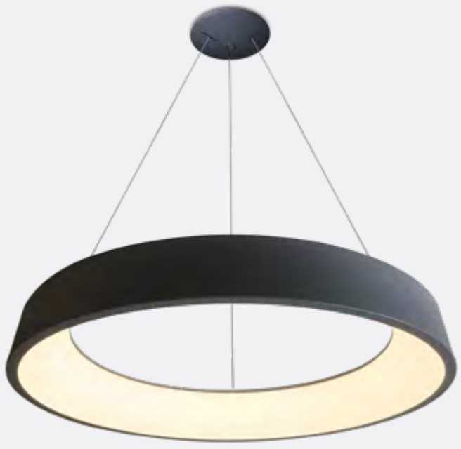 42W LED pakabinamas šviestuvas, antracito sp., 2700/3000/4000K, 62142NB/AN/V