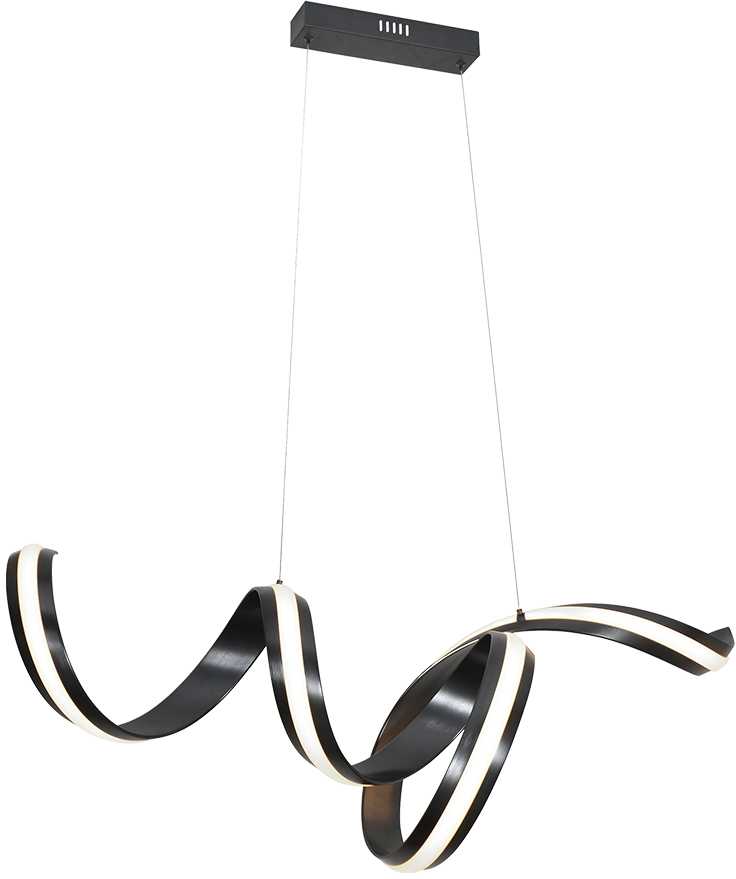 42W LED pakabinamas šviestuvas AREZIA, juodas, 3000K, 4324100