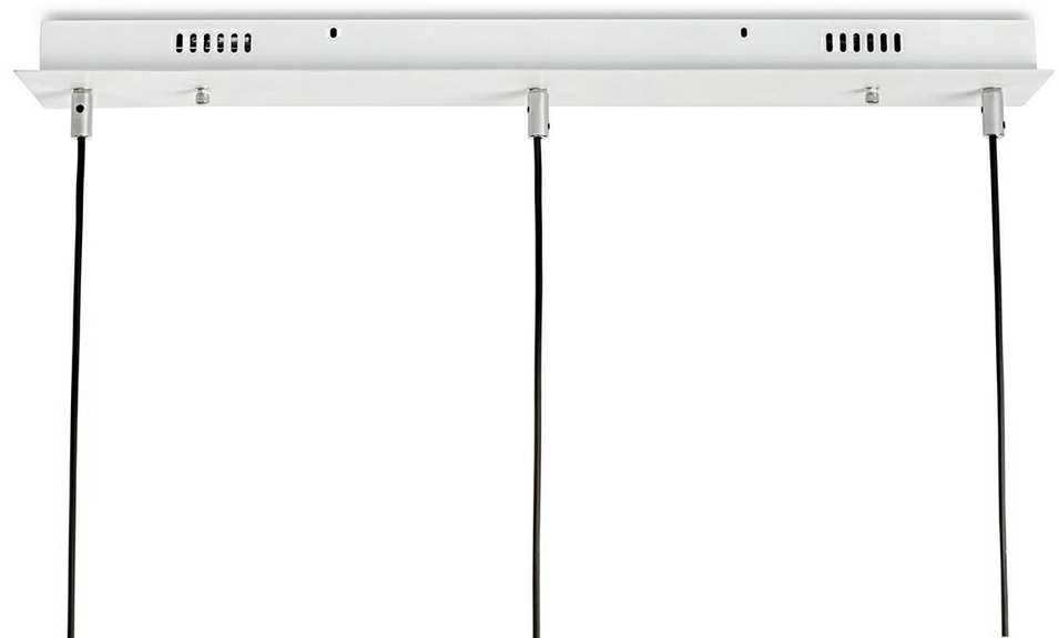 42W LED pakabinamas šviestuvas CAPRI LINE 3, aukso/baltos sp., 3000K