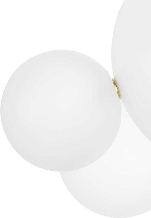 42W LED pakabinamas šviestuvas CAPRI LINE 3, aukso/baltos sp., 3000K