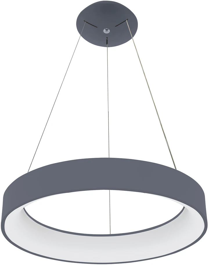 Lubinis šviestuvas 42W LED pakabinamas šviestuvas CHIARA, pilkas, 3000K