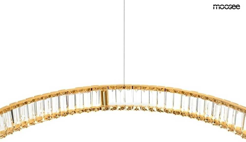 42W LED pakabinamas šviestuvas LIBERTY 100, aukso sp., 3000K