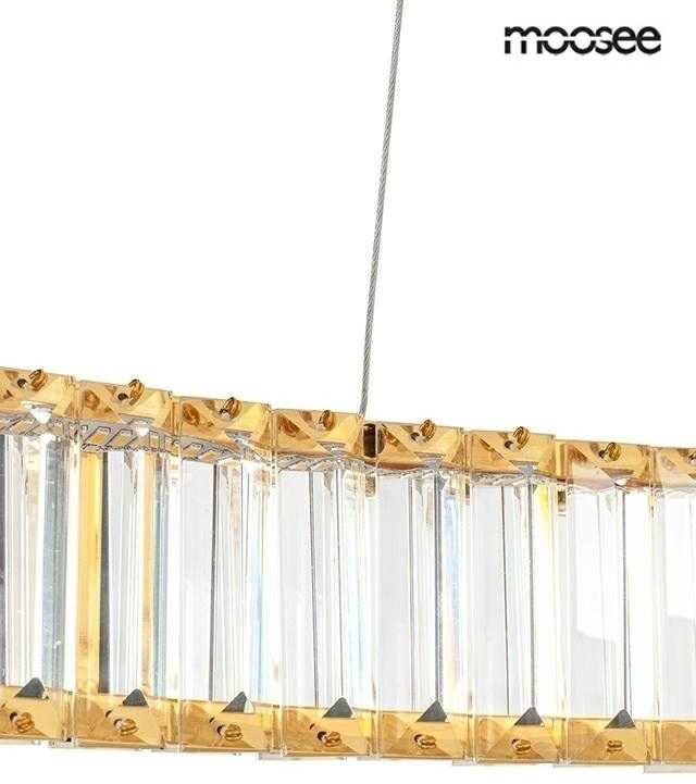 42W LED pakabinamas šviestuvas LIBERTY 100, aukso sp., 3000K