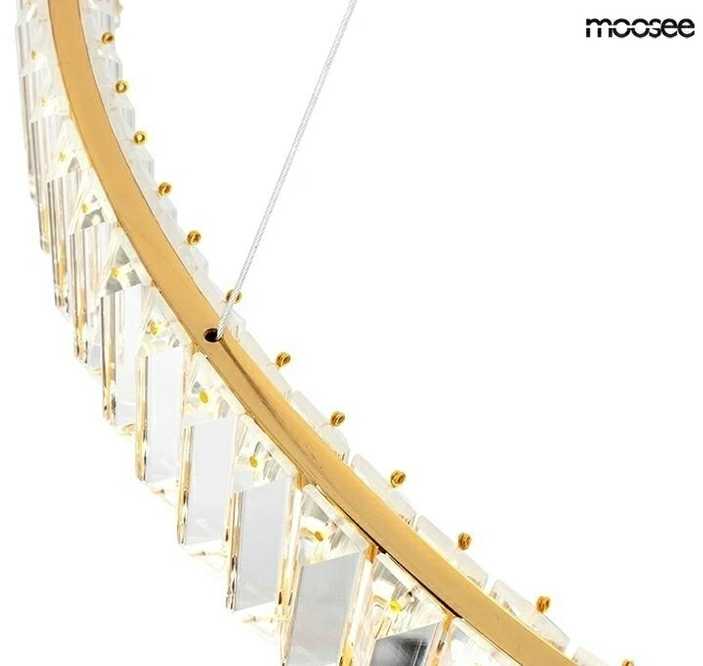 42W LED pakabinamas šviestuvas LIBERTY 100, aukso sp., 3000K