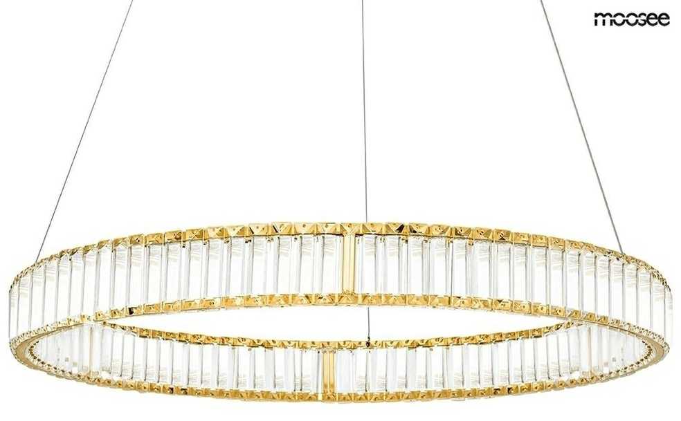 42W LED pakabinamas šviestuvas LIBERTY 100, aukso sp., 3000K