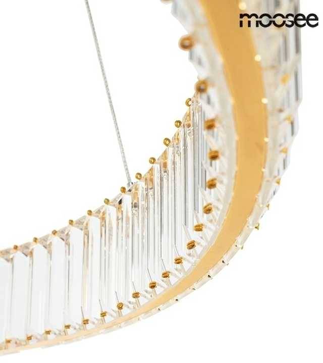 42W LED pakabinamas šviestuvas LIBERTY 100, aukso sp., 3000K