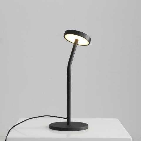 4,2W LED stalo šviestuvas CORVUS, juodas, 3000K, S3945000N