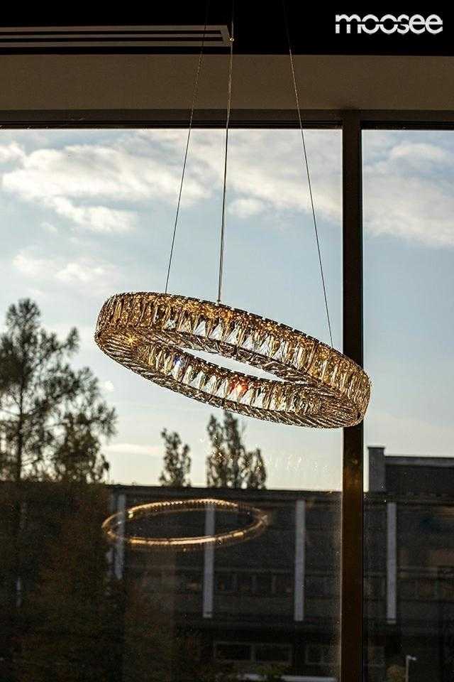43W LED pakabinamas šviestuvas ALLISIA 80, aukso sp., 3000K
