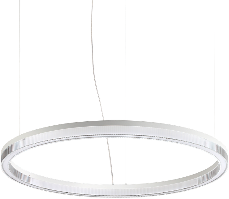 43W LED pakabinamas šviestuvas CROWN, baltas, 3000K, 339146