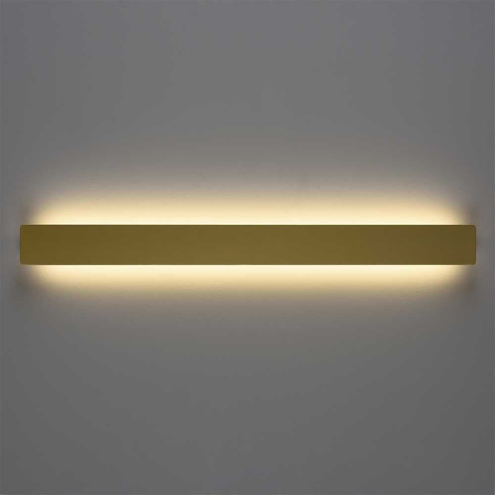 43W LED sieninis šviestuvas FOSCA, aukso sp., 2700/3000/4000K, A3833371O