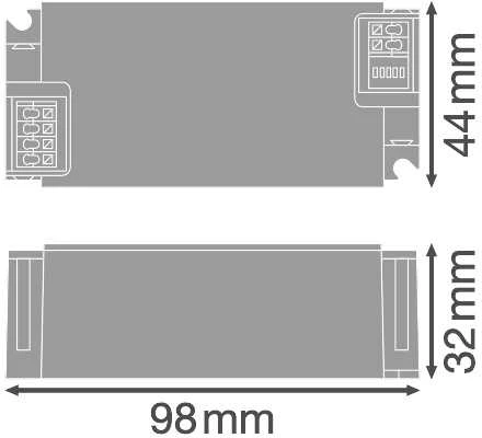 Ledvance 44,10W LED maitinimo šaltinis, DALI, 1050mA