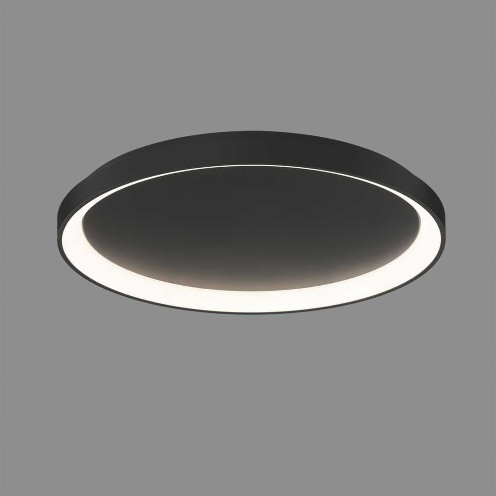 44W LED lubinis šviestuvas GRACE, juodas, 2700/3000/4000K, dimeriuojamas, P3848272NDP
