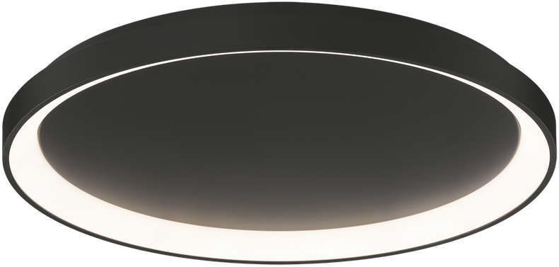 44W LED lubinis šviestuvas GRACE, juodas, 2700/3000/4000K, dimeriuojamas, P3848272NDP