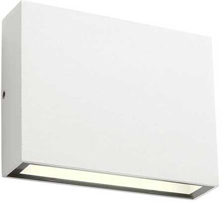 Sieninis šviestuvas 4,4W LED sieninis lauko šviestuvas KAMAL, baltas, 4000K, IP54, šviečia į viršų ir į apačią, 90378