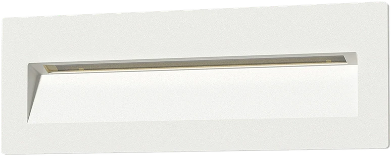 4,5W LED įleidžiamo montavimo sieninis šviestuvas NASHIRA, baltas, 2200/2700/3200/4000K, IP65, E2062171B