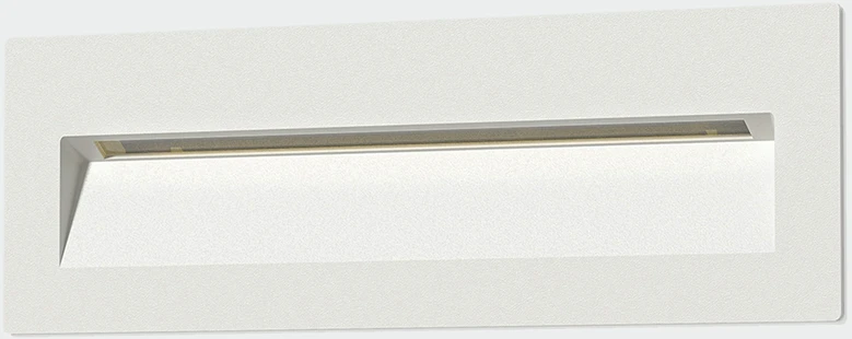 4,5W LED įleidžiamo montavimo sieninis šviestuvas NASHIRA, baltas, 2200/2700/3200/4000K, IP65, E2062171B