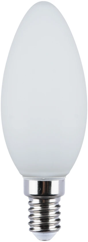 4,5W LED lemputė, B35, E14, balta, 3000K, dimeriuojama