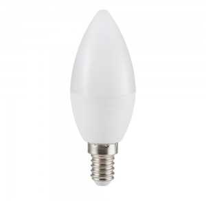 V-tac 4,5W LED lemputė, E14, žvakės formos, 6500K, 6vnt. pakuotėje