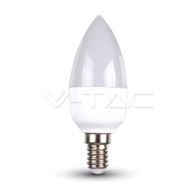 V-tac 4,5W LED lemputė, E14, žvakės formos, 6500K