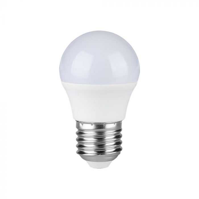 V-tac 4,5W LED lemputė, G45, E27, 6500K, 3vnt. pakuotėje