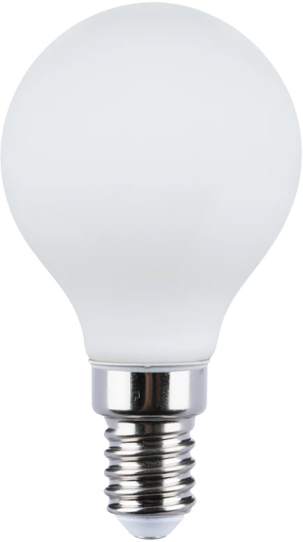 4,5W LED lemputė, P45, E14, balta, 3000K, dimeriuojama