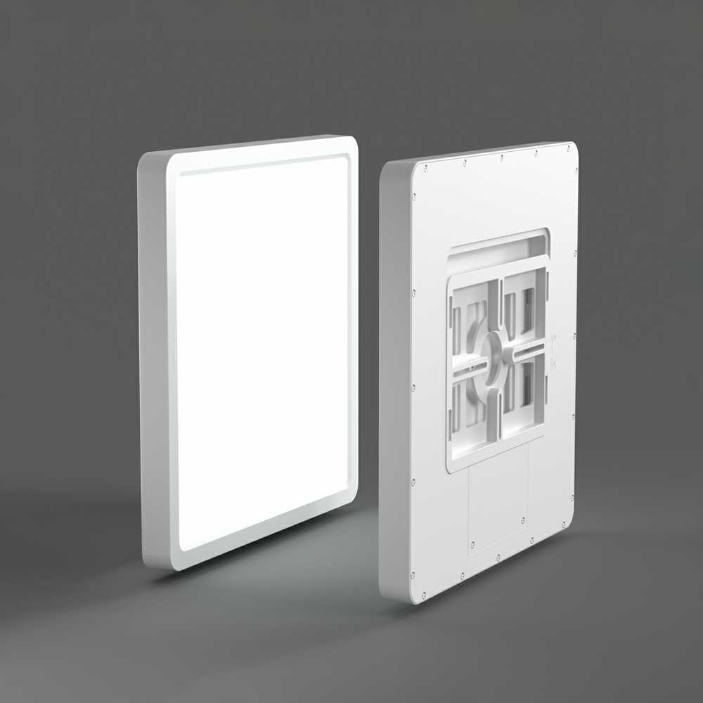 Italux 45W LED pakabinamas šviestuvas BASTIA, baltas, 2800/4000/6000K