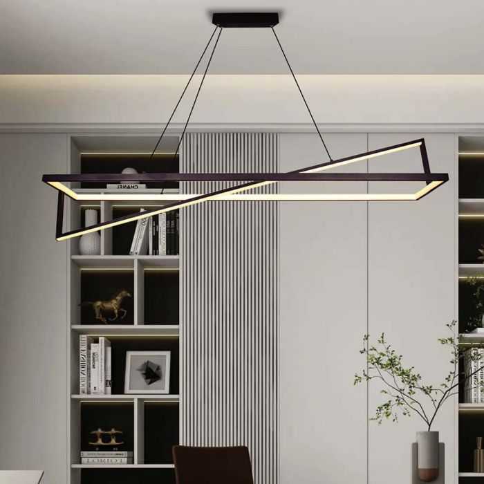 V-tac 45W LED pakabinamas šviestuvas, juodas, 3000K, dimeriuojamas