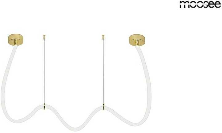 45W LED pakabinamas šviestuvas LASSO 400 SMART, aukso sp., 3000/4000K