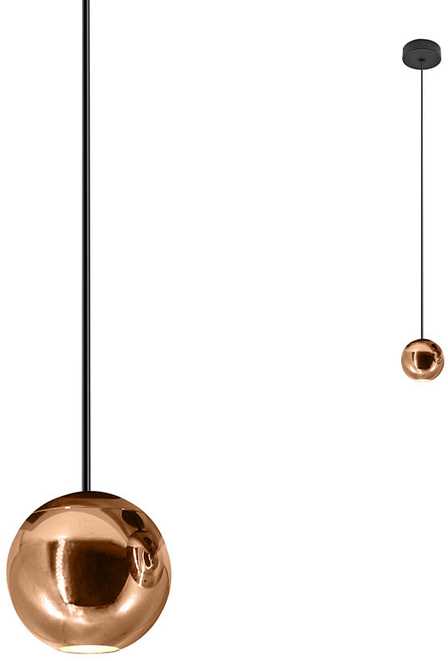 4,5W LED pakabinamas šviestuvas OBO, vario sp., 3000K, 01-2358