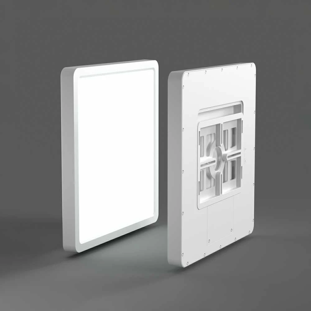 Italux 45W LED paviršinė panelė BASTIA, balta, 2800/4000/6000K