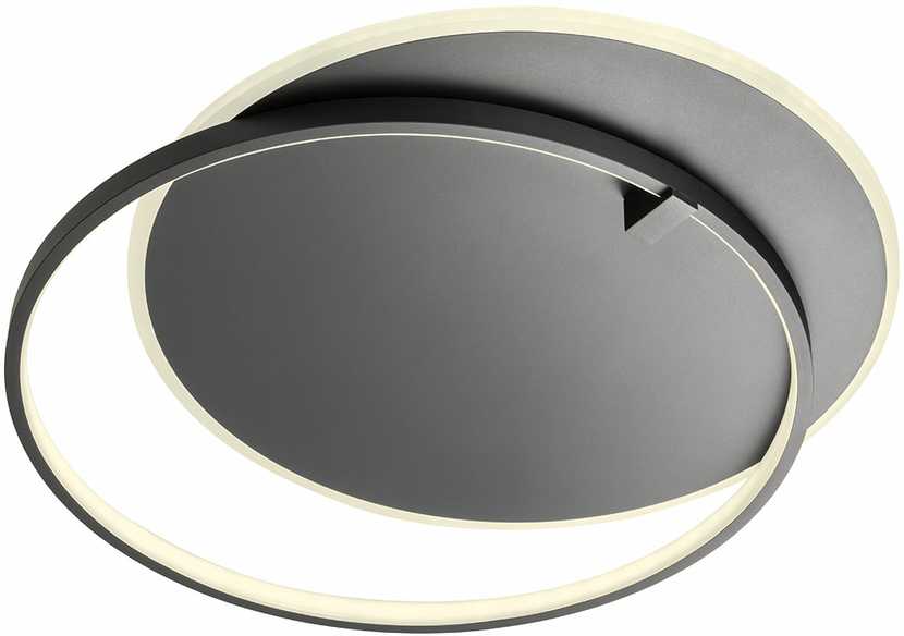 45W LED paviršinis lubinis šviestuvas ARP, juodas, 3000K