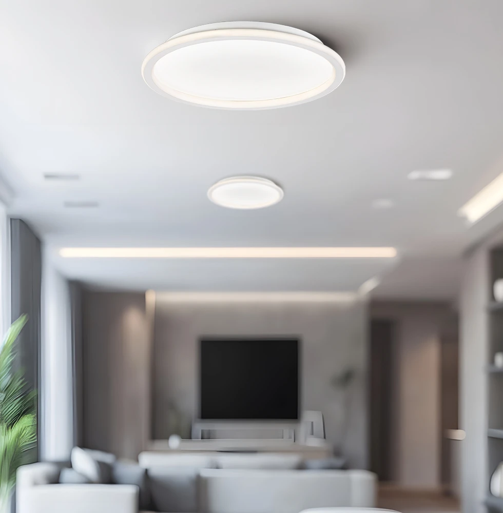 Lubinis šviestuvas 45W LED paviršinis šviestuvas ARLA, baltas, 3000K, 4276300