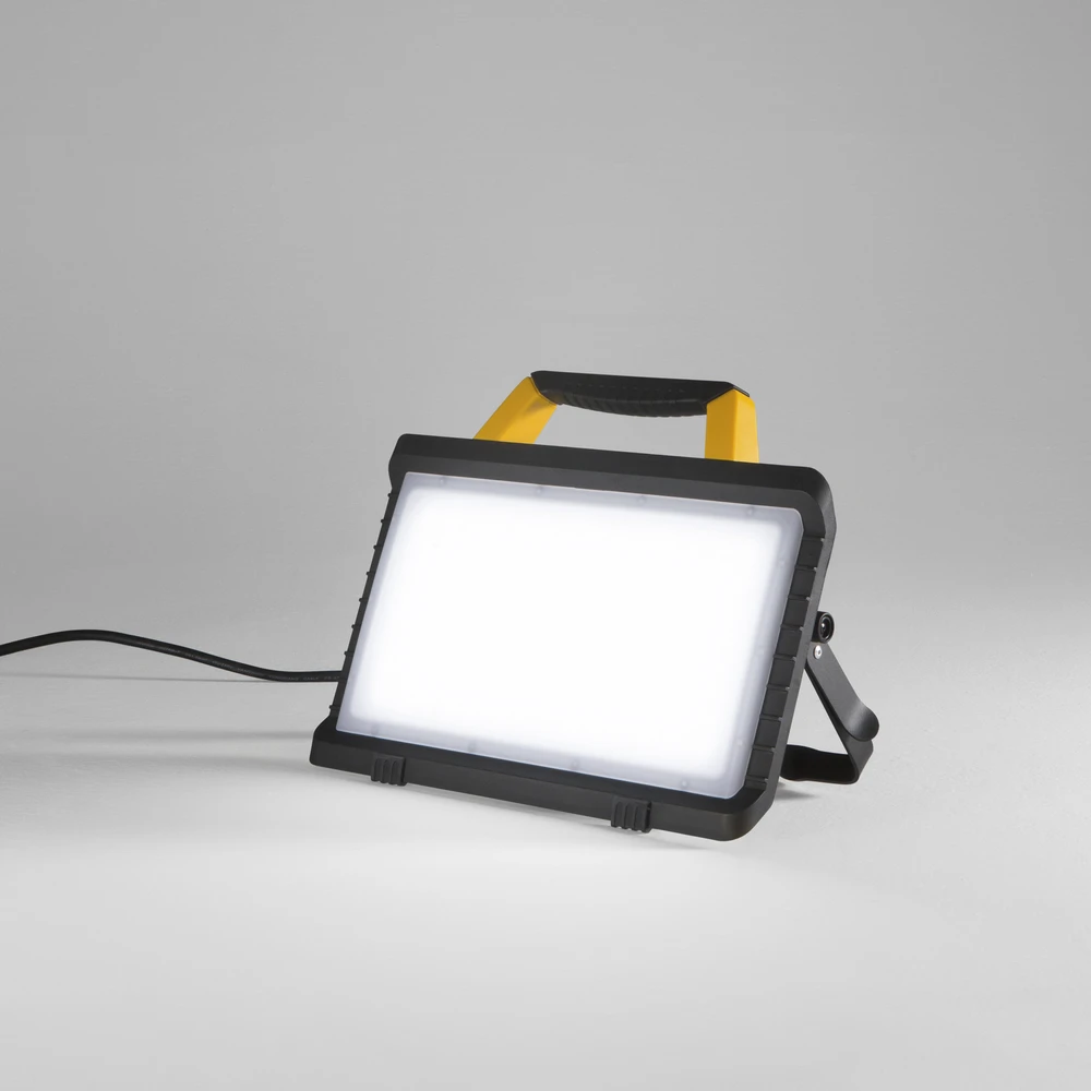 45W LED prožektorius KNOX, geltonos/juodos sp., IP54