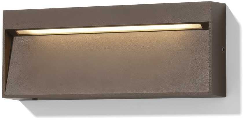Sieninis šviestuvas 4,5W LED sieninis fasado šviestuvas NASHIRA, rūdžių sp., 2200/2700/3200/4000K, IP65, A2062171M