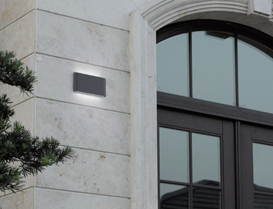 Sieninis šviestuvas Trio 4,5W LED sieninis lauko šviestuvas THAMES II, antracito sp., 3000K, IP54