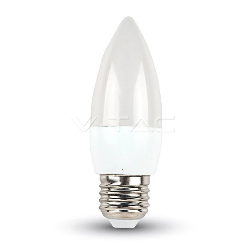 V-tac 4,5W LED žvakės formos lemputė, E27, 3000K