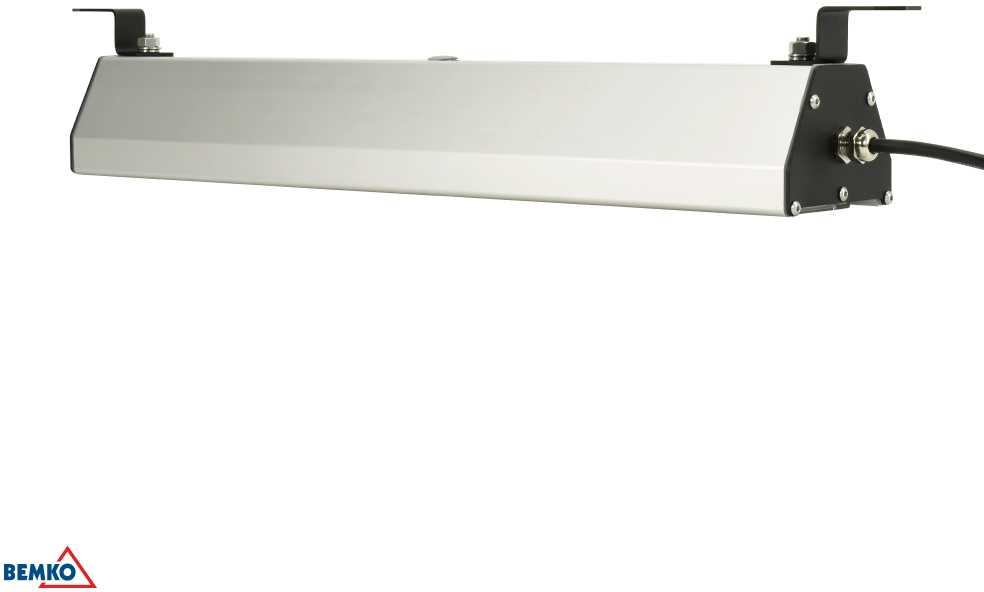46W LED linijinis pramoninis šviestuvas MASTER STANDARD, anoduoto aliuminio sp., 4000K, IP65