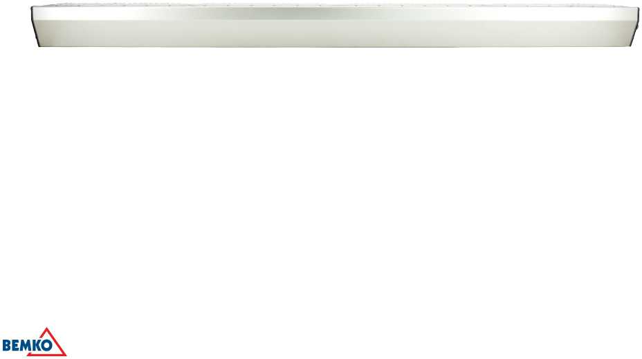 46W LED linijinis pramoninis šviestuvas MASTER STANDARD, anoduoto aliuminio sp., 4000K, IP65