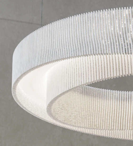 46W LED lubinis šviestuvas ANEL LARGE, baltas, 2700K, dimeriuojamas
