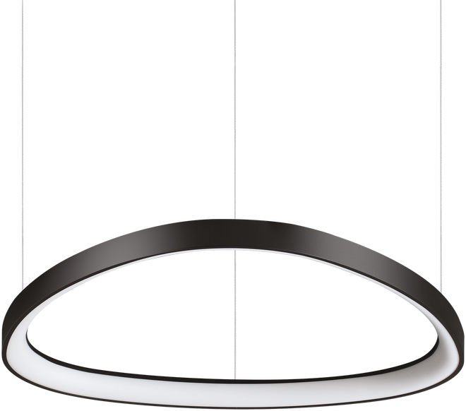 47W LED pakabinamas šviestuvas GEMINI, juodas, 2700K, 341569