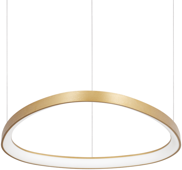 47W LED pakabinamas šviestuvas GEMINI, žalvario sp., 2700K, 341576