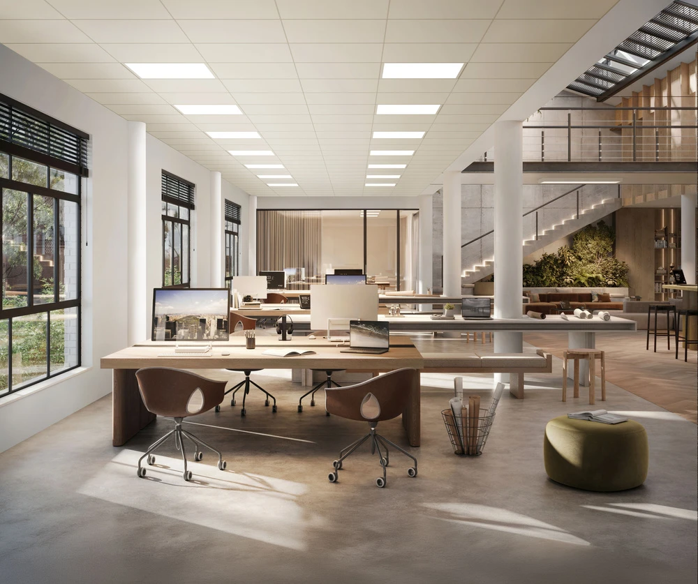 Ledvance 48/39/31W LED panelė su judesio davikliu PL SF, balta, 3000/4000K, 90°, 1574 x 373mm, UGR19